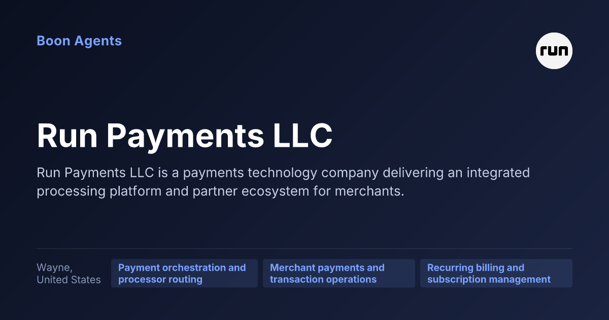 Run Payments LLC — company overview