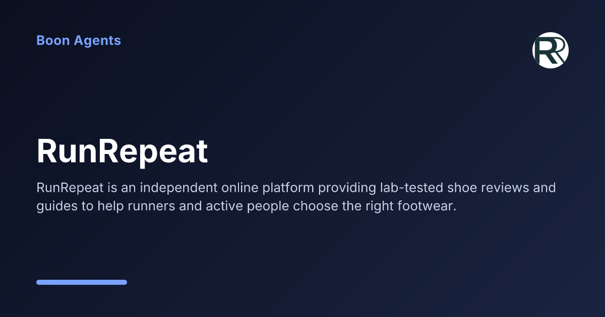 RunRepeat — company overview