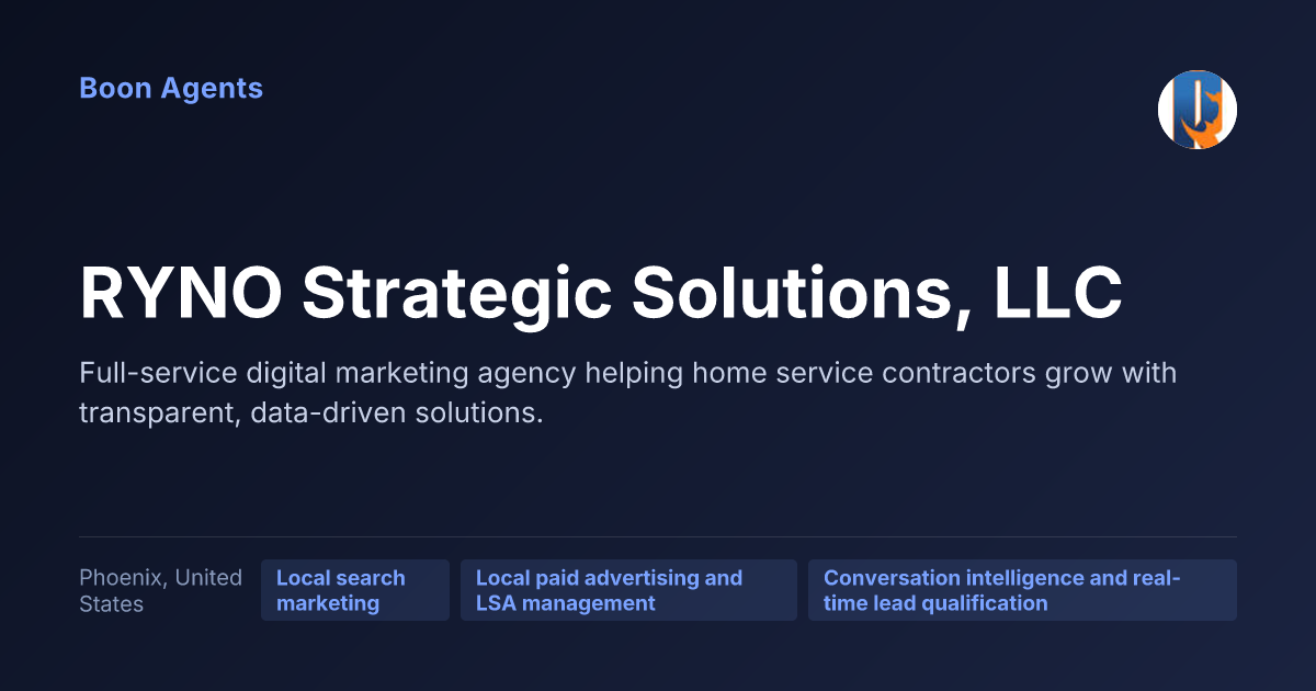 RYNO Strategic Solutions, LLC — company overview