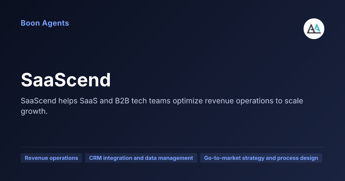 SaaScend — company overview