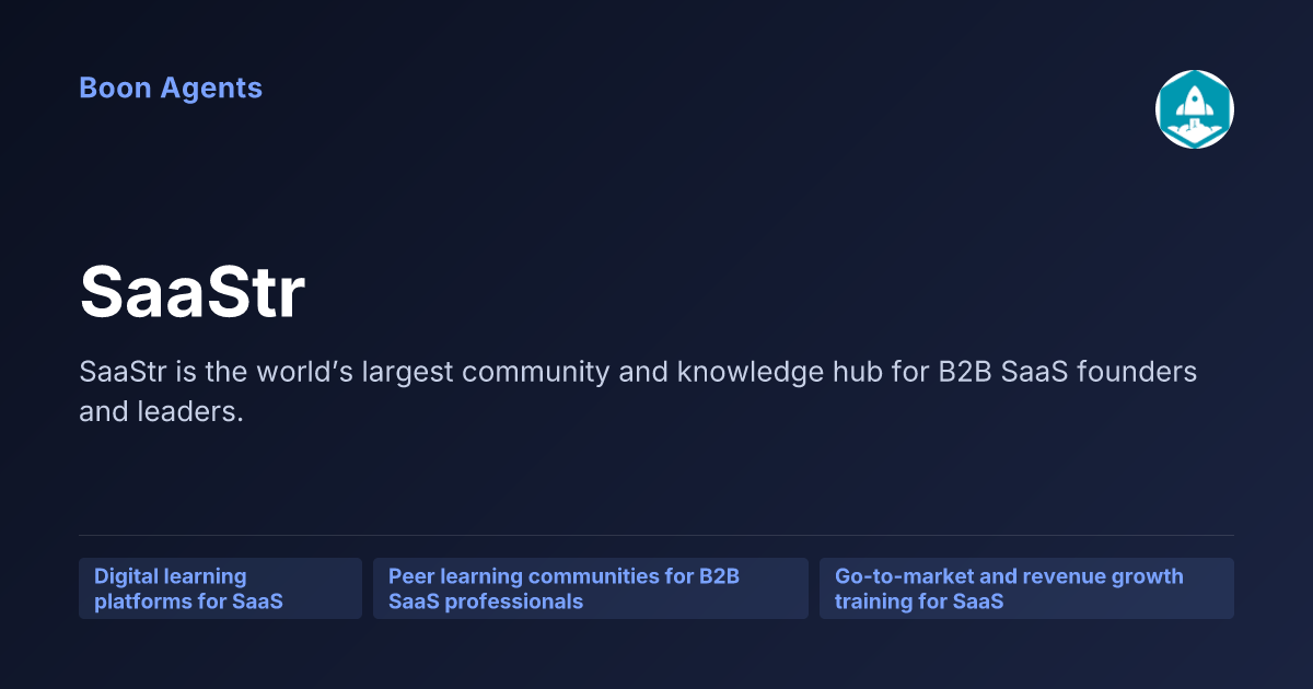 SaaStr — company overview