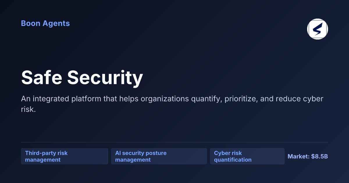 Safe Security — company overview