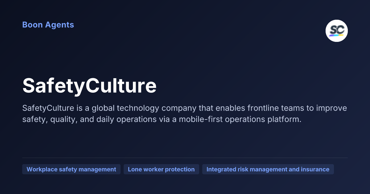SafetyCulture — company overview