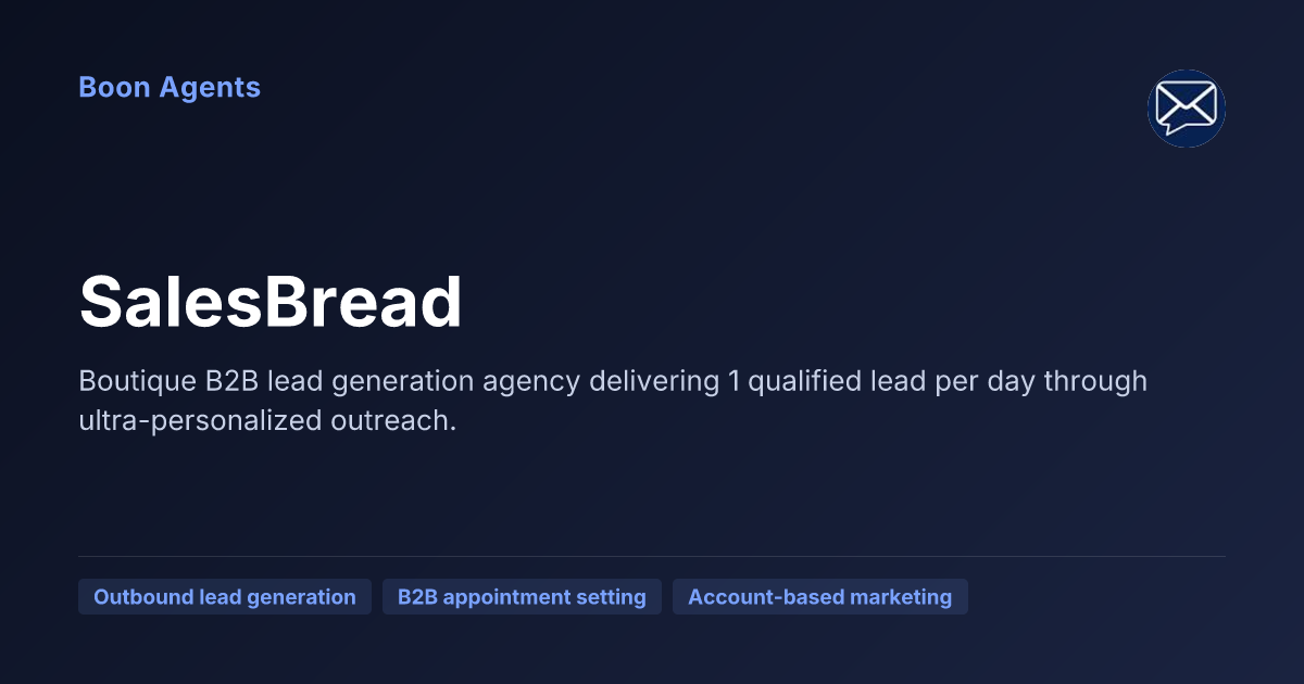 SalesBread — company overview