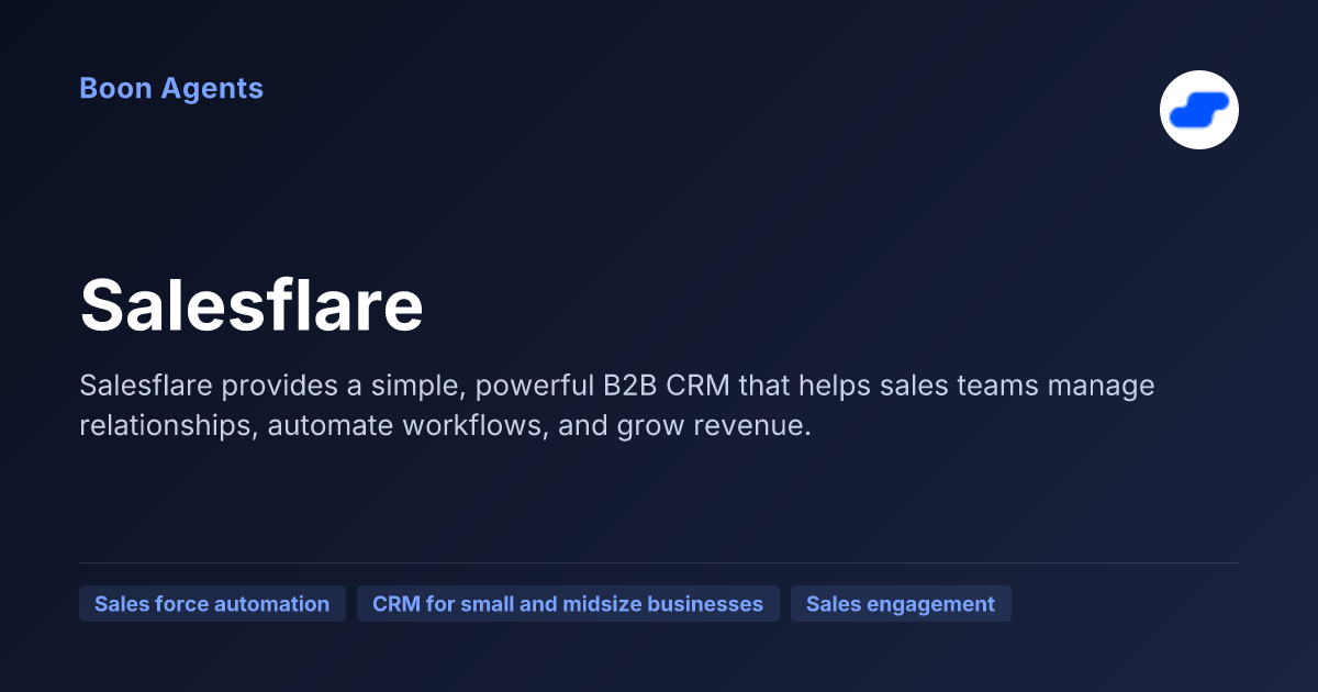 Salesflare — company overview