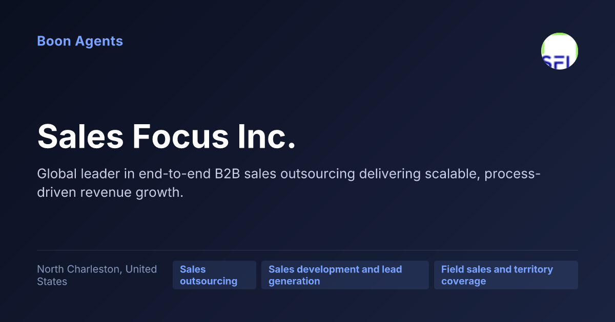 Sales Focus Inc. — company overview