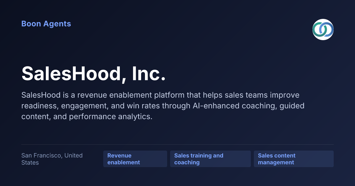 SalesHood, Inc. — company overview