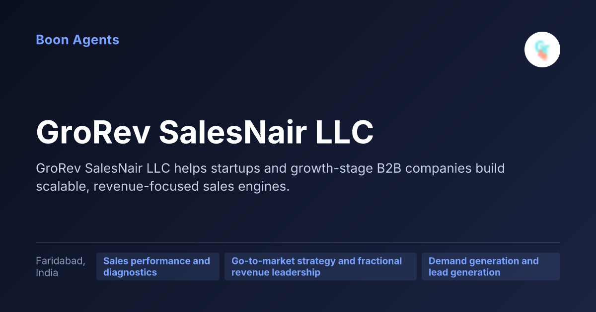 GroRev SalesNair LLC — company overview