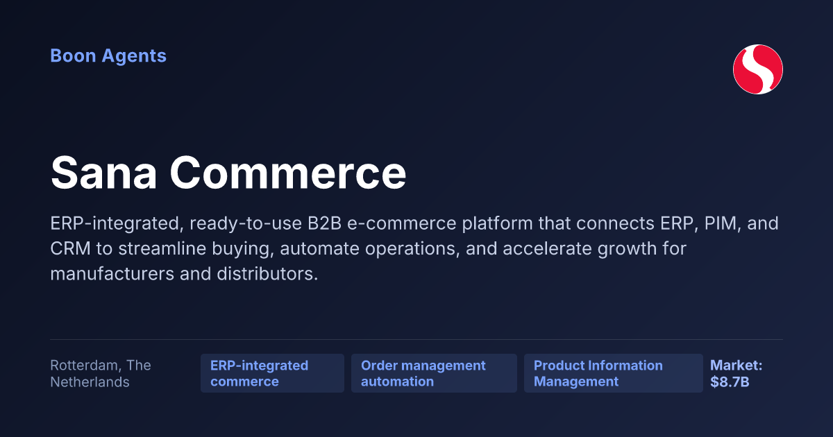 Sana Commerce — company overview