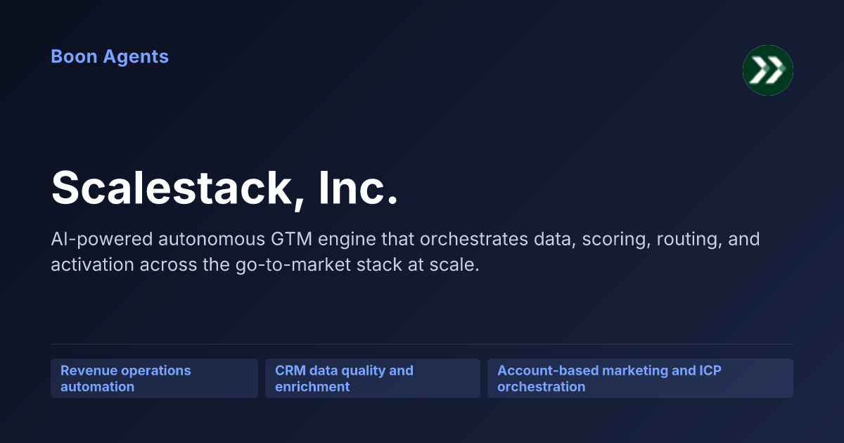Scalestack, Inc. — company overview