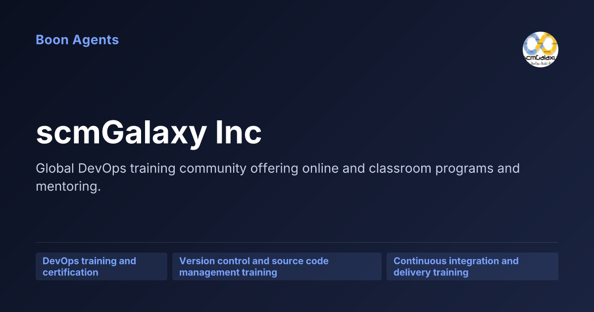 scmGalaxy Inc — company overview