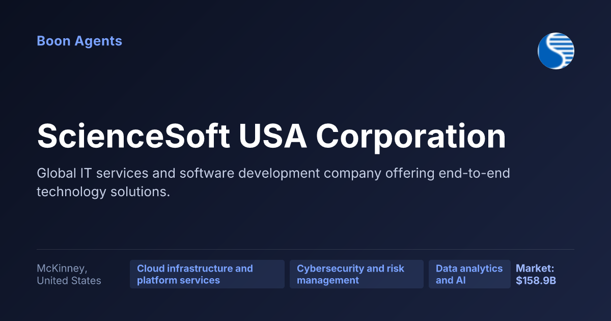 ScienceSoft USA Corporation — company overview