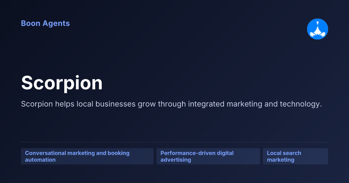 Scorpion — company overview