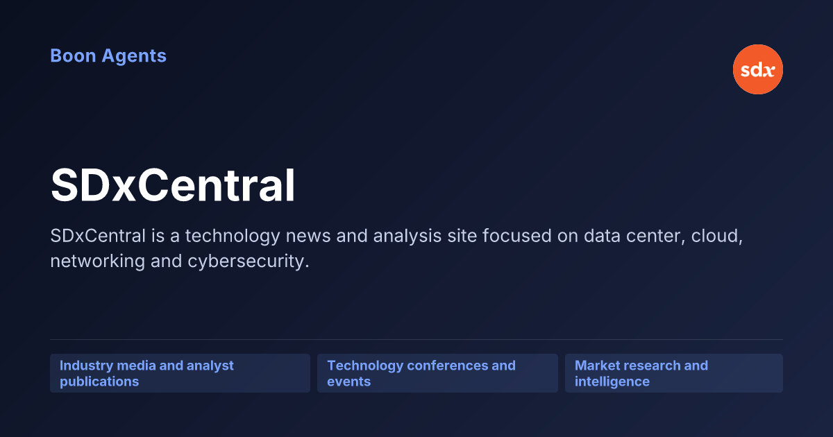 SDxCentral — company overview