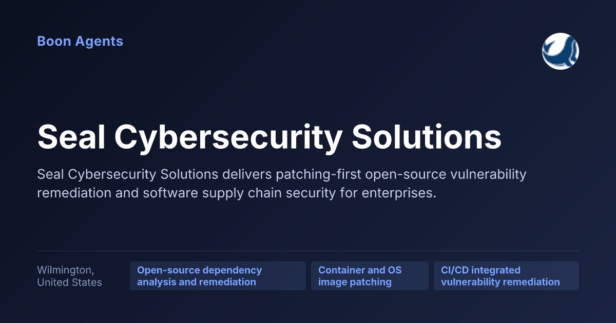 Seal Cybersecurity Solutions — company overview