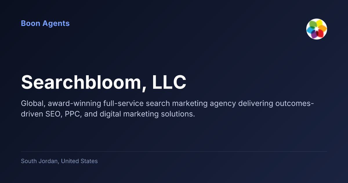 Searchbloom, LLC — company overview