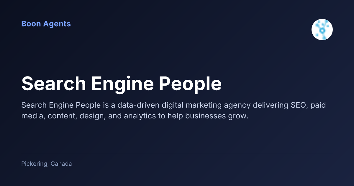 Search Engine People — company overview