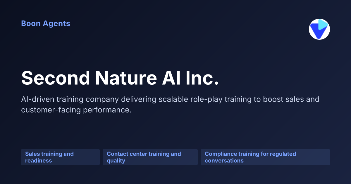 Second Nature AI Inc. — company overview