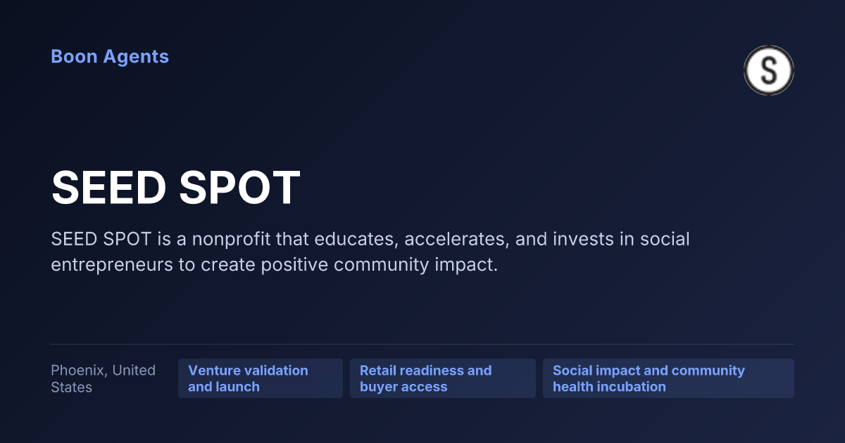 SEED SPOT — company overview