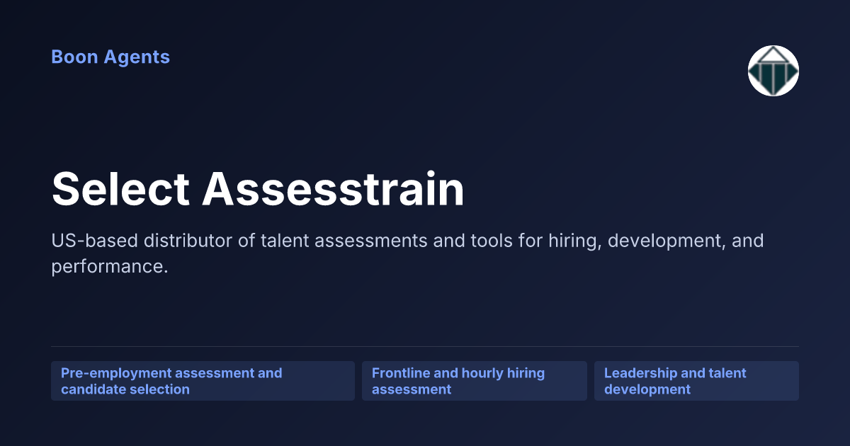 Select Assesstrain — company overview