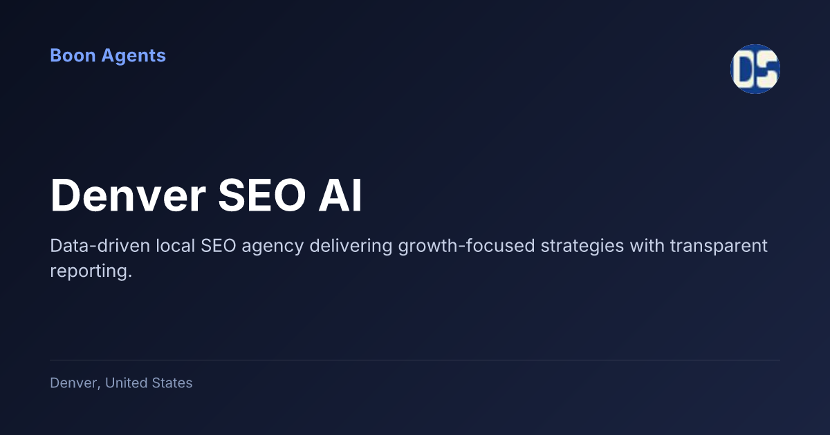 Denver SEO AI — company overview
