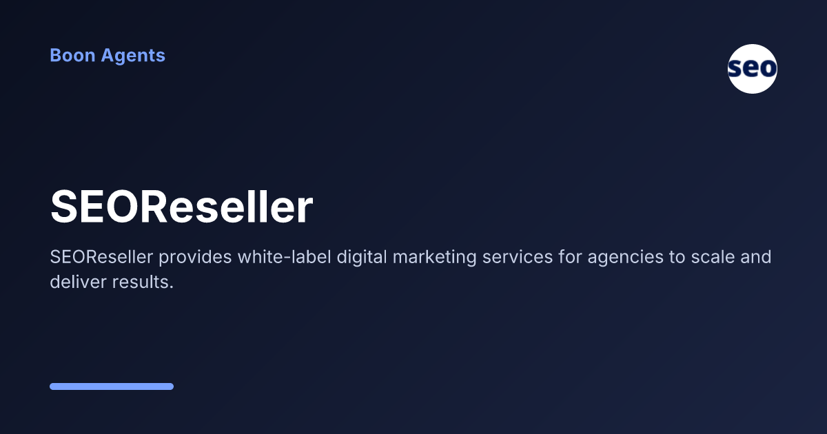 SEOReseller — company overview