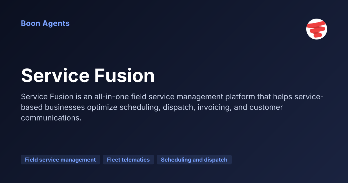 Service Fusion — company overview