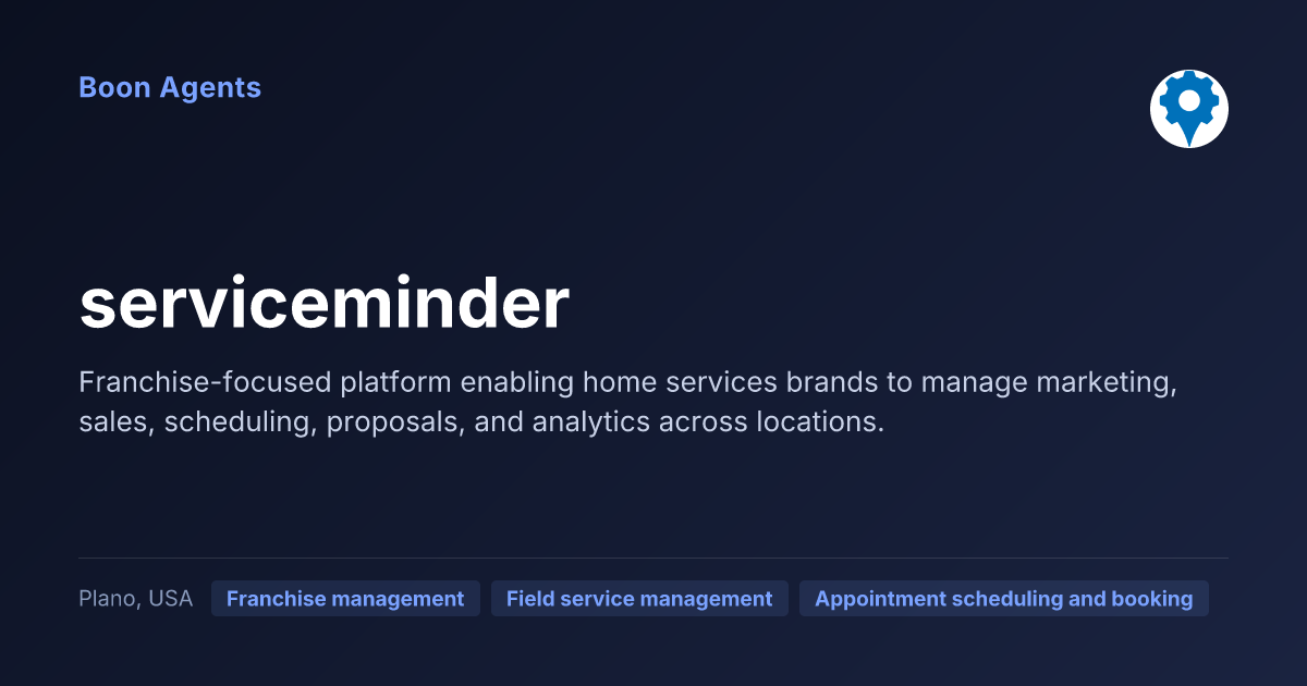 serviceminder — company overview