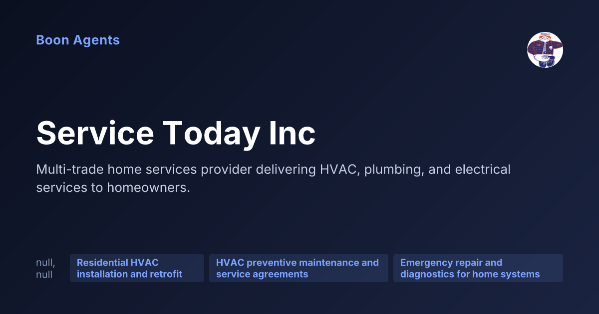 Service Today Inc — company overview