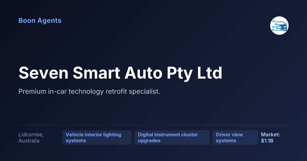Seven Smart Auto Pty Ltd — company overview