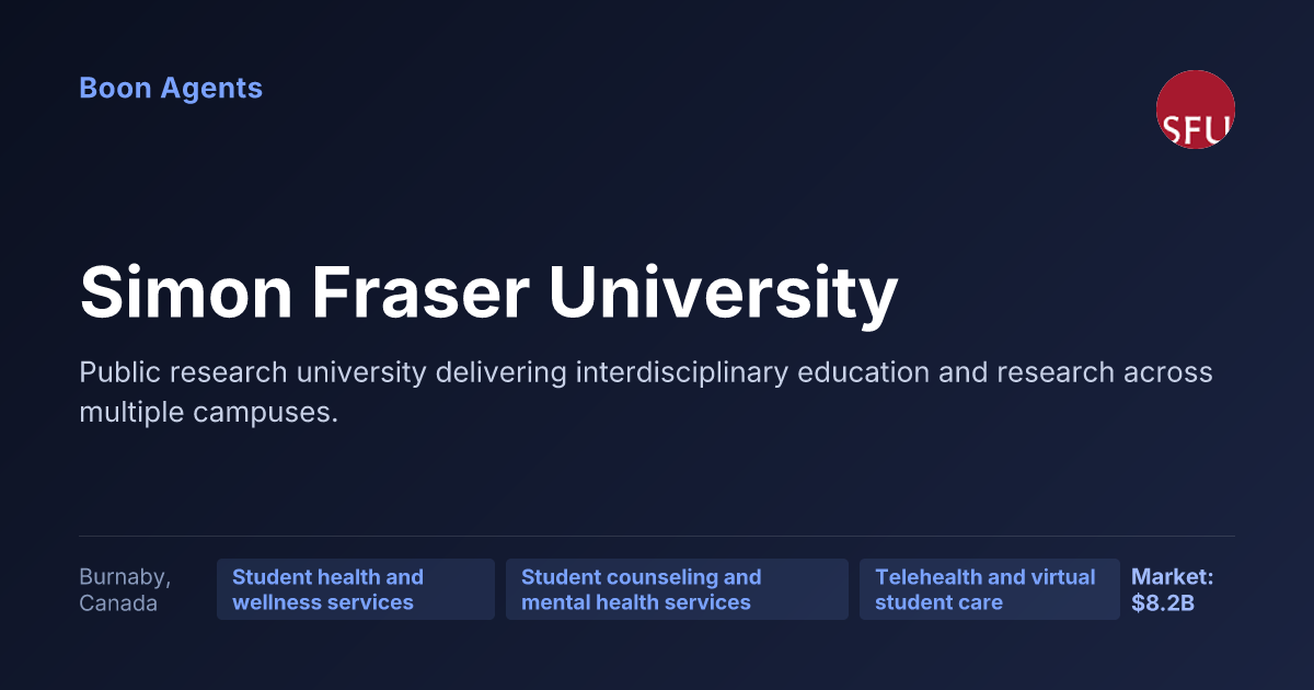 Simon Fraser University — company overview