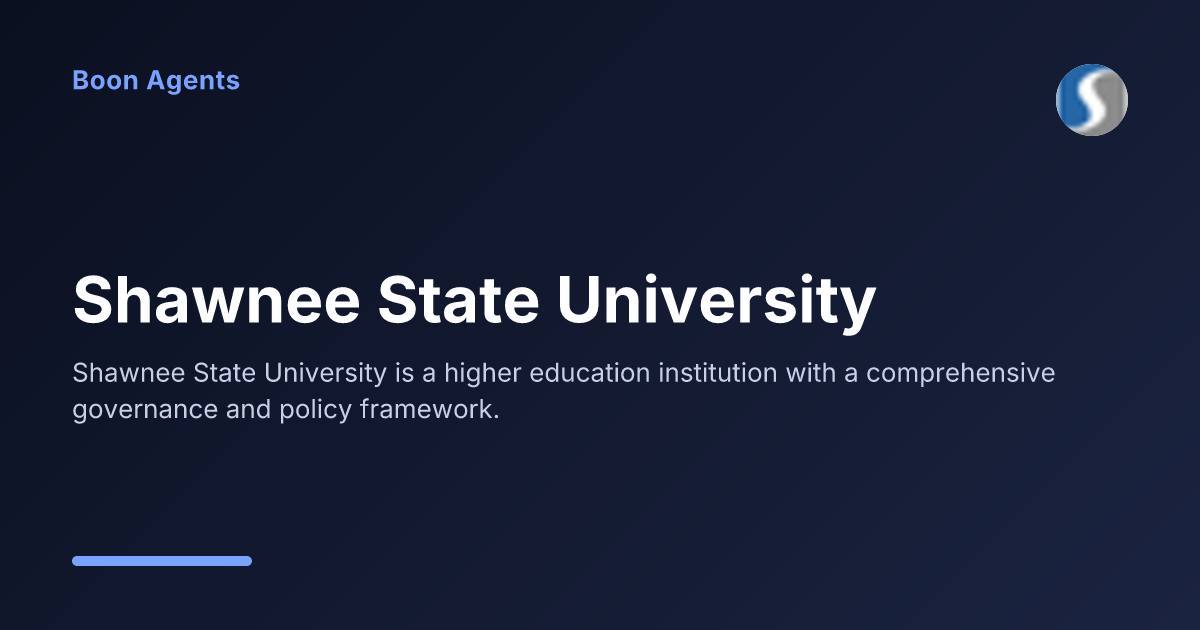 Shawnee State University — company overview