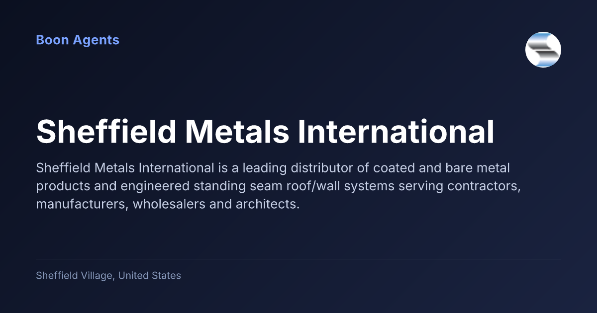 Sheffield Metals International — company overview