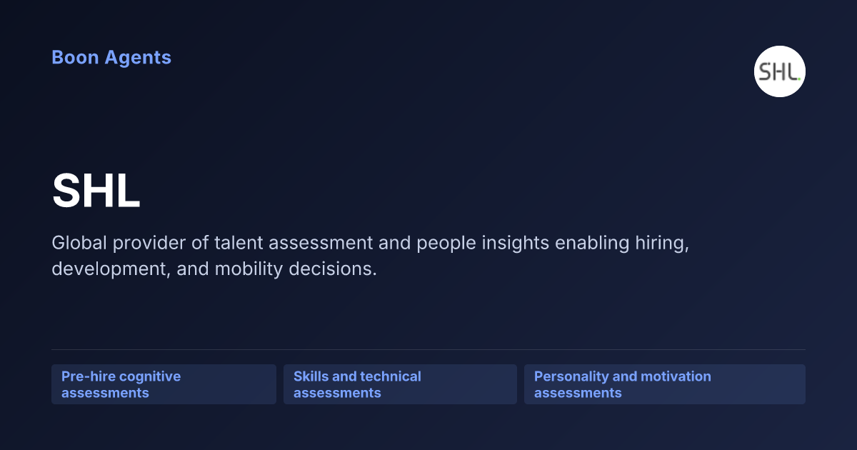 SHL — company overview