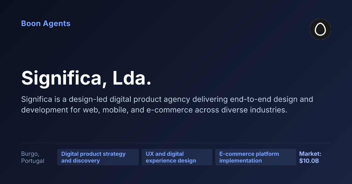Significa, Lda. — company overview
