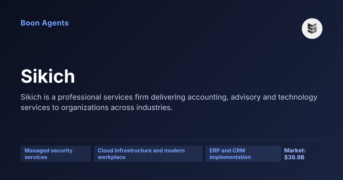 Sikich — company overview