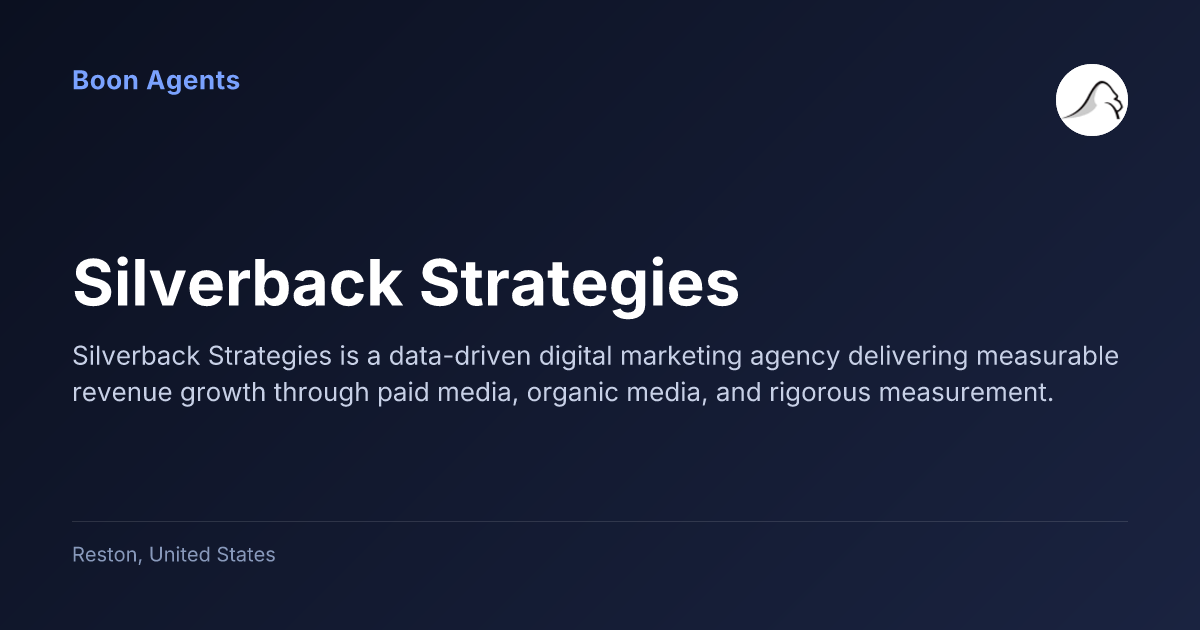 Silverback Strategies — company overview