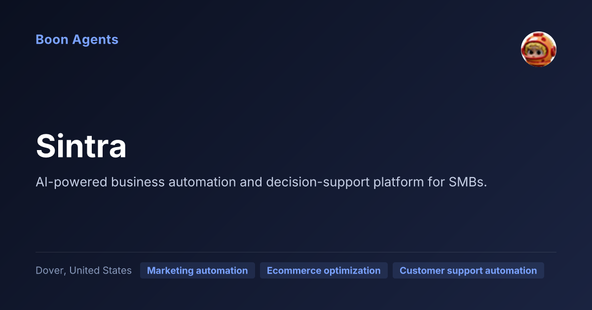 Sintra — company overview