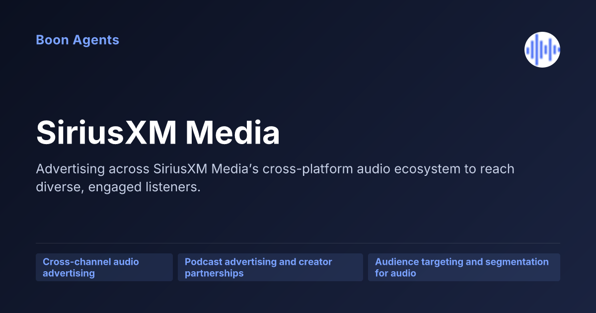 SiriusXM Media — company overview