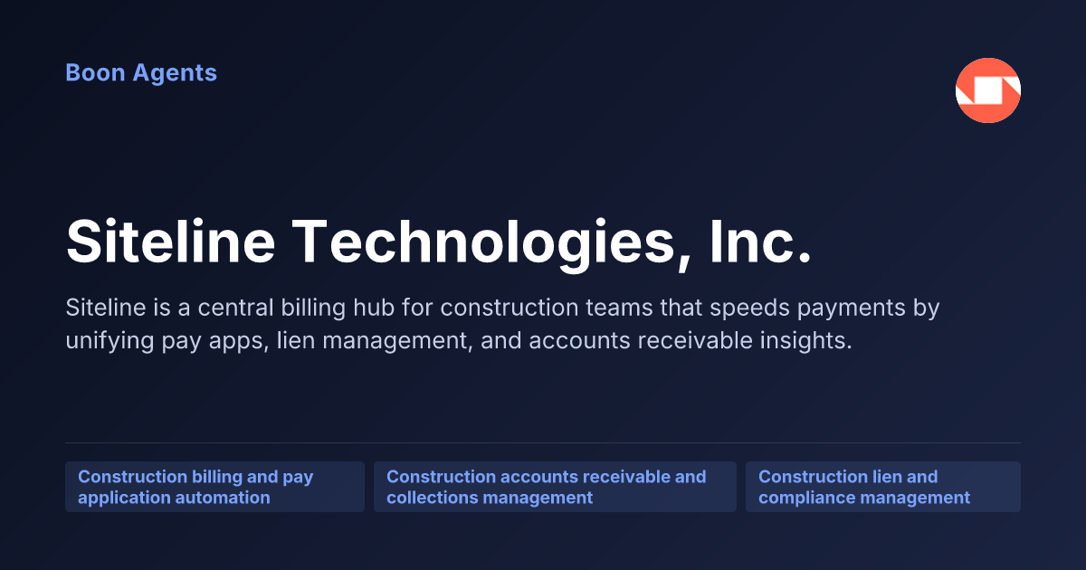 Siteline Technologies, Inc. — company overview