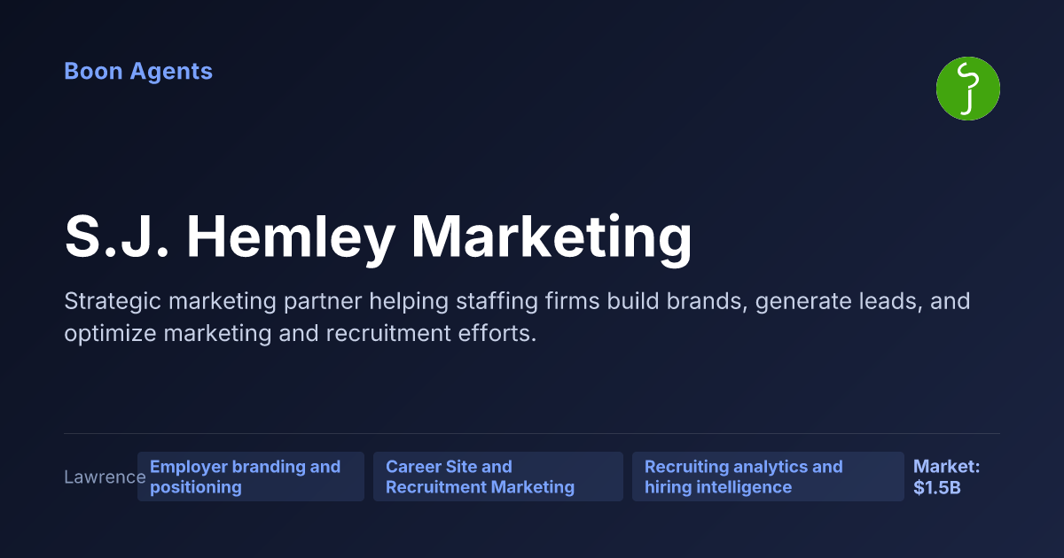 S.J. Hemley Marketing — company overview