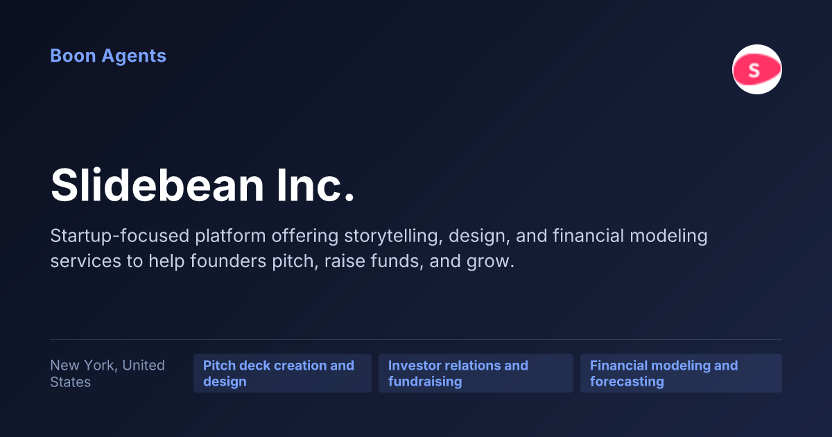 Slidebean Inc. — company overview
