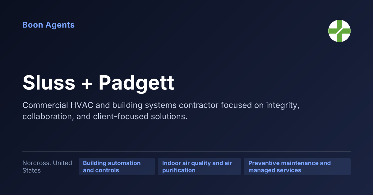 Sluss + Padgett — company overview