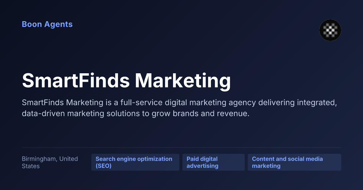 SmartFinds Marketing — company overview