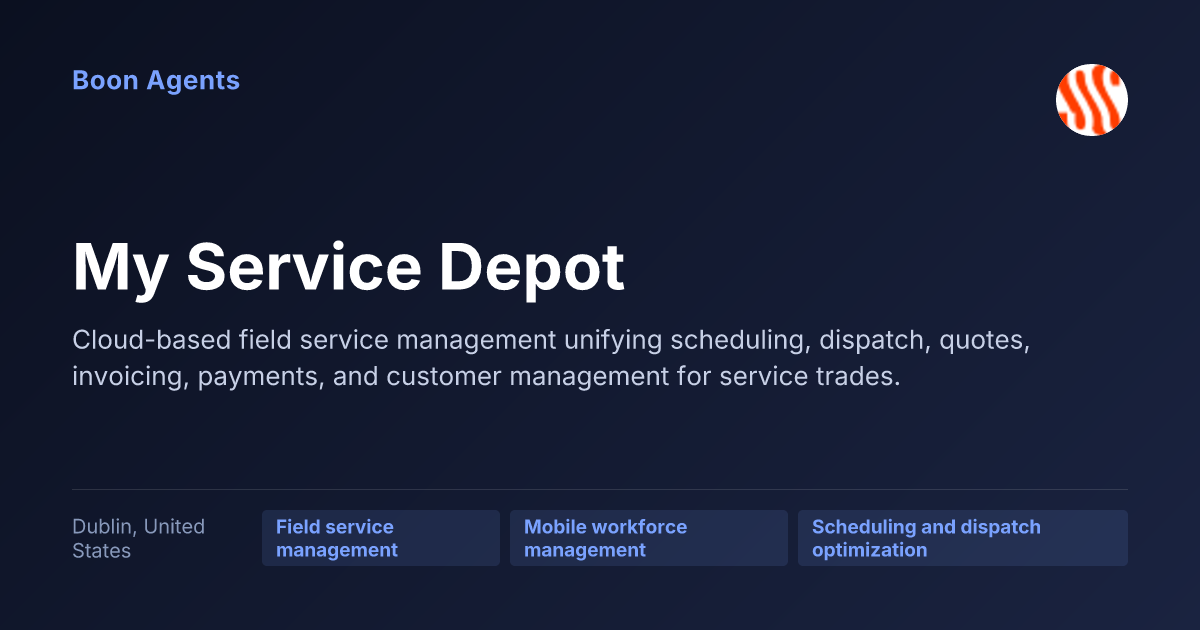 My Service Depot — company overview