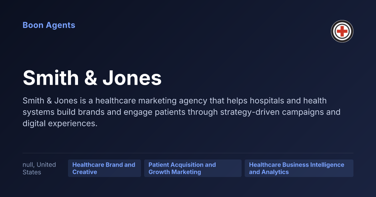 Smith & Jones — company overview