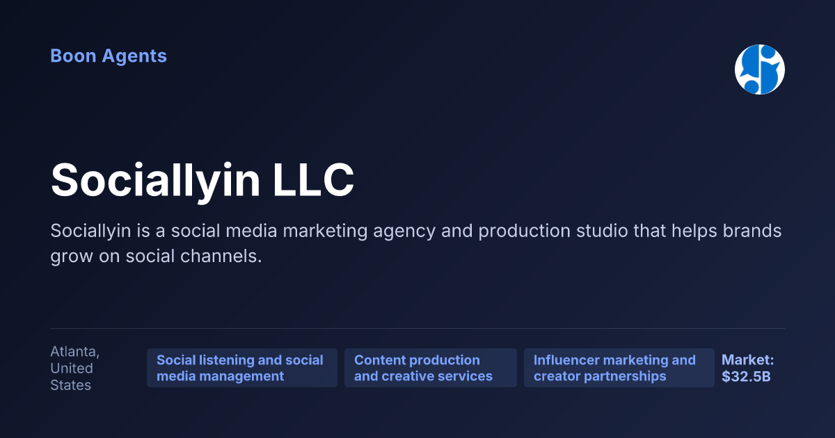 Sociallyin LLC — company overview