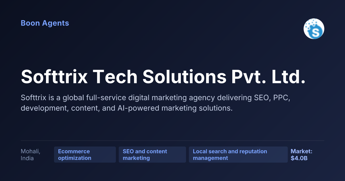 Softtrix Tech Solutions Pvt. Ltd. — company overview