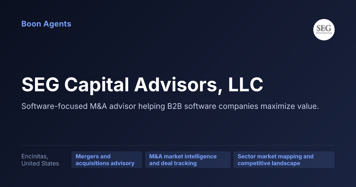 SEG Capital Advisors, LLC — company overview