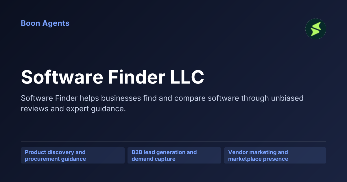 Software Finder LLC — company overview